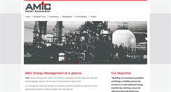 Desktop Screenshot of amicenergy.com